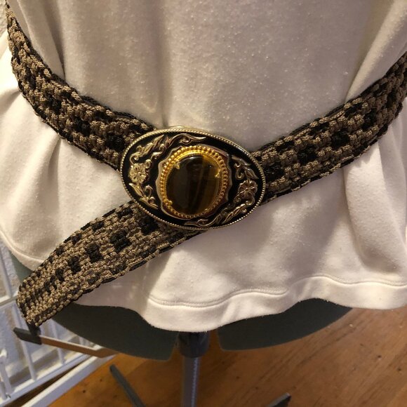 Western Woven Belt With Buckle main image 6